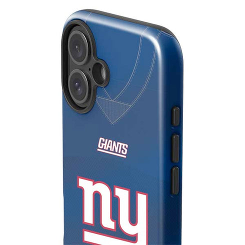 NFL New York Giants Team Jersey iPhone 16 Plus Impact Case