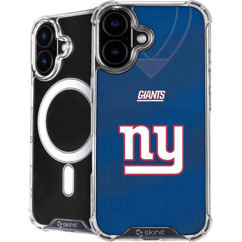 NFL New York Giants Team Jersey iPhone 16 Plus MagSafe Case