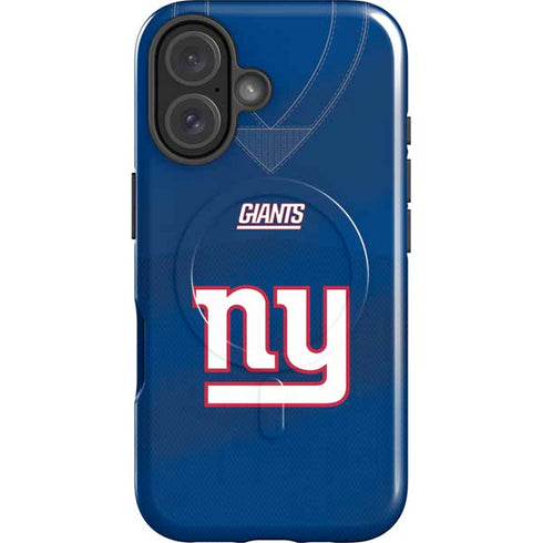 NFL New York Giants Team Jersey iPhone 16 Plus Magsafe Impact Case