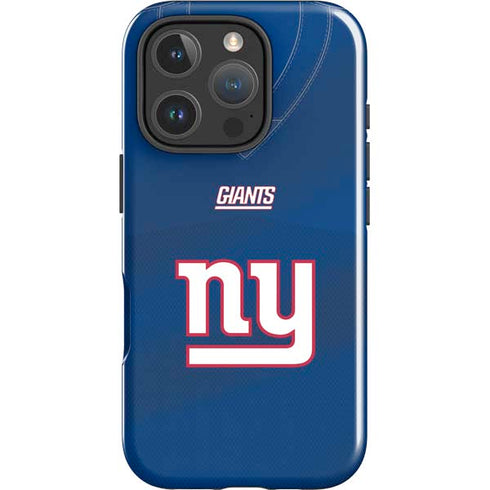 NFL New York Giants Team Jersey iPhone 16 Pro Impact Case