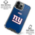 NFL New York Giants Team Jersey iPhone 16 Pro Max Clear Case
