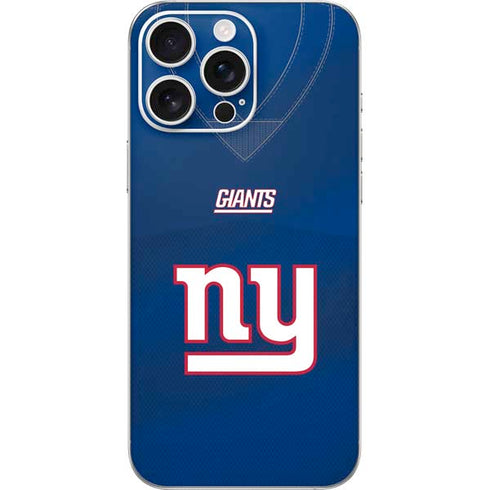 NFL New York Giants Team Jersey iPhone 16 Pro Max Skin
