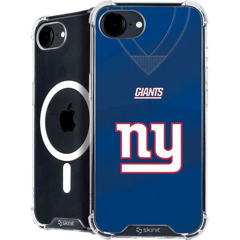 NFL New York Giants Team Jersey iPhone 16e MagSafe Case
