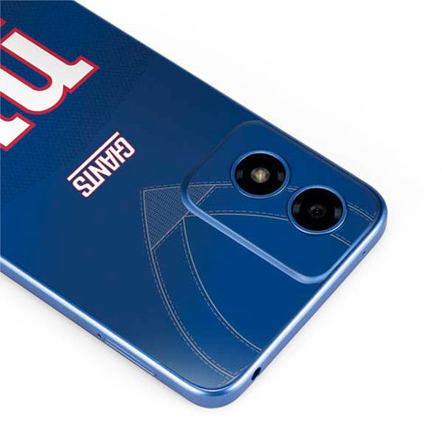 NFL New York Giants Team Jersey Moto G Play 4G (2024) Skin