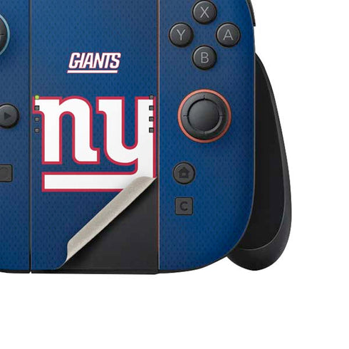 NFL New York Giants Team Jersey Nintendo Switch 2 (2025) Joy-Con Controller Skin