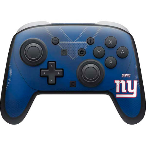 NFL New York Giants Team Jersey Nintendo Switch 2 (2025) Pro Controller Skin