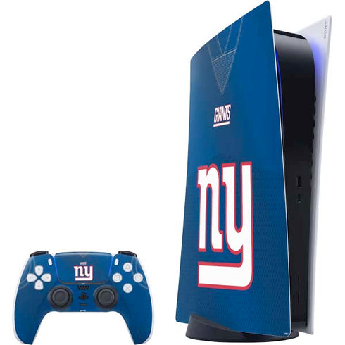NFL New York Giants Team Jersey PlayStation PS5 Skins