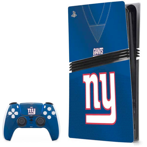 NFL New York Giants Team Jersey PlayStation PS5 Skins