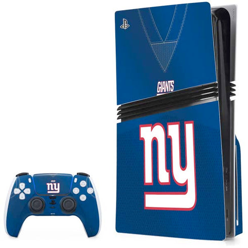 NFL New York Giants Team Jersey PlayStation PS5 Skins