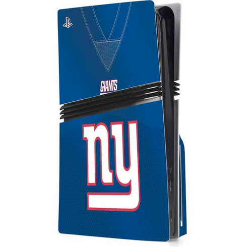 NFL New York Giants Team Jersey PlayStation PS5 Skins