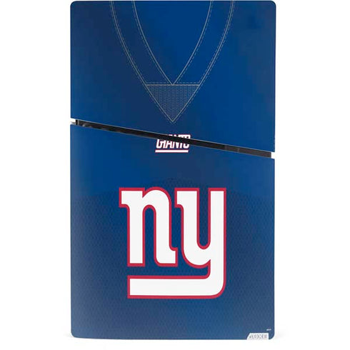 NFL New York Giants Team Jersey PS5 Slim Digital Edition Console Skin