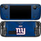 NFL New York Giants Team Jersey Steam Deck Handheld Gaming Computer OLED Skin