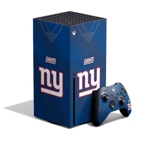 NFL New York Giants Team Jersey Xbox Series X Skins