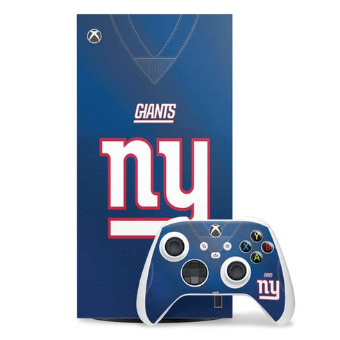 NFL New York Giants Team Jersey Xbox Series X Skins