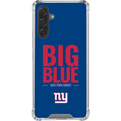 NFL New York Giants Team Motto Galaxy A17 Clear Case