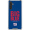 NFL New York Giants Team Motto Galaxy A17 Clear Case