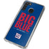 NFL New York Giants Team Motto Galaxy A21 Clear Case