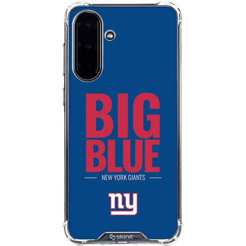 NFL New York Giants Team Motto Galaxy A36 5G Clear Case