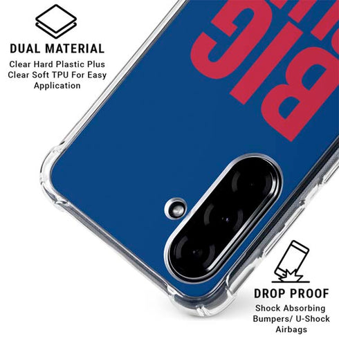 NFL New York Giants Team Motto Galaxy A36 5G Clear Case