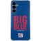 NFL New York Giants Team Motto Galaxy A55 5G Clear Case