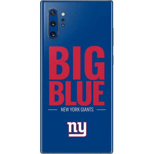 NFL New York Giants Team Motto Galaxy Note 10 Plus Skin