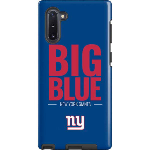 NFL New York Giants Team Motto Galaxy Cases