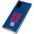 NFL New York Giants Team Motto Galaxy Note20 5G Clear Case