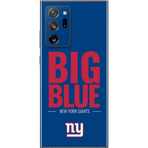 NFL New York Giants Team Motto Galaxy Note20 Ultra 5G Skin