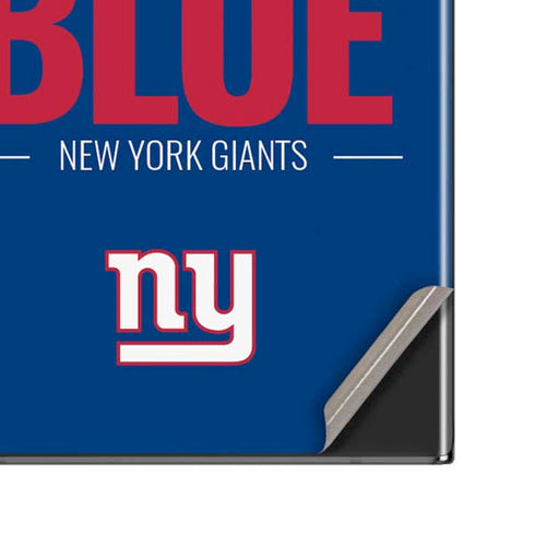 NFL New York Giants Team Motto Galaxy Note20 Ultra 5G Skin