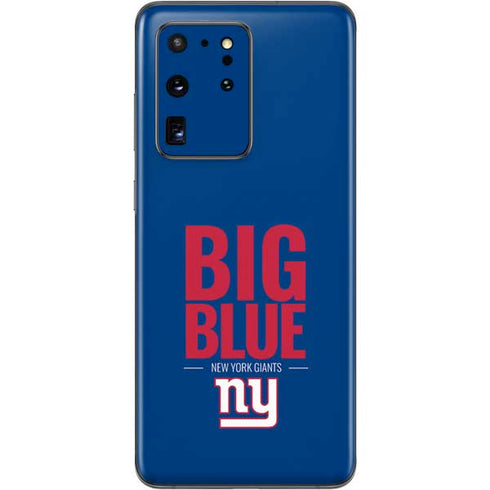 NFL New York Giants Team Motto Galaxy S20 Ultra 5G Skin