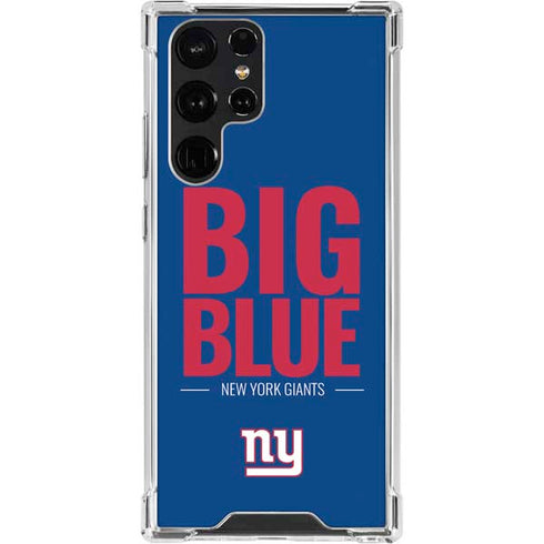 NFL New York Giants Team Motto Galaxy S23 Ultra Clear Case