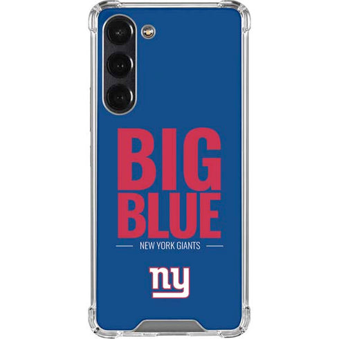 NFL New York Giants Team Motto Galaxy S24 FE Clear Case