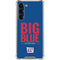 NFL New York Giants Team Motto Galaxy S24 FE Clear Case