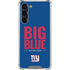 NFL New York Giants Team Motto Galaxy S24 FE Clear Case