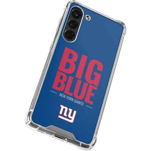 NFL New York Giants Team Motto Galaxy S24 FE Clear Case