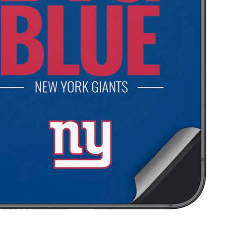 NFL New York Giants Team Motto Galaxy S25 Plus Skin