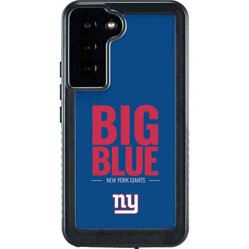 NFL New York Giants Team Motto Galaxy S24 Plus Waterproof Case