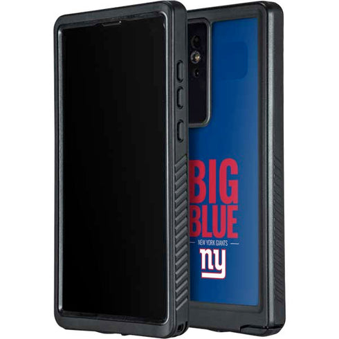 NFL New York Giants Team Motto Galaxy S24 Ultra Waterproof Case