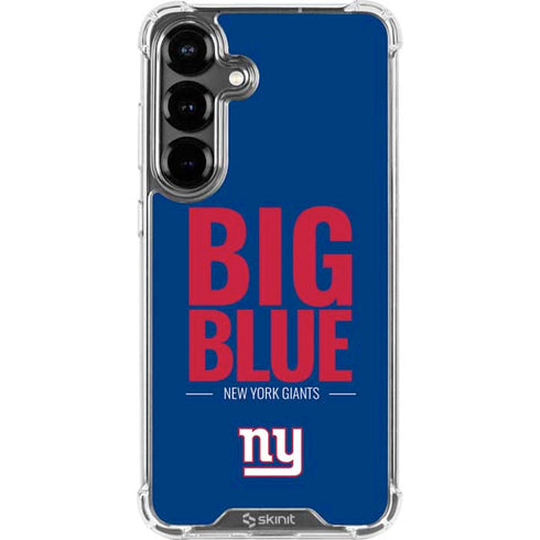 NFL New York Giants Team Motto Galaxy S26 Plus Clear Case
