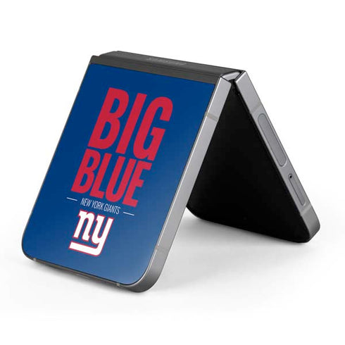 NFL New York Giants Team Motto Galaxy Z Flip6 Skin