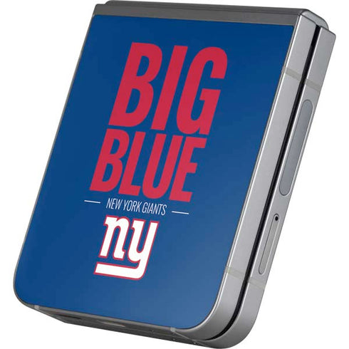 NFL New York Giants Team Motto Galaxy Z Flip6 Skin