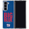 NFL New York Giants Team Motto Galaxy Z Fold5 5G Clear Case
