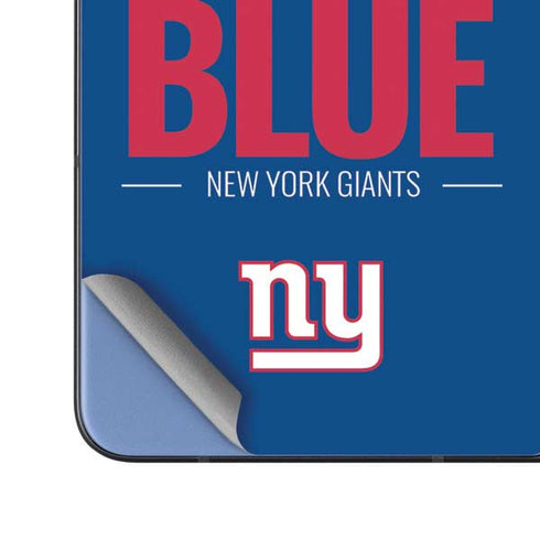 NFL New York Giants Team Motto Galaxy Z Fold5 5G Skin