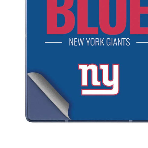 NFL New York Giants Team Motto Galaxy Z Fold6 Skin