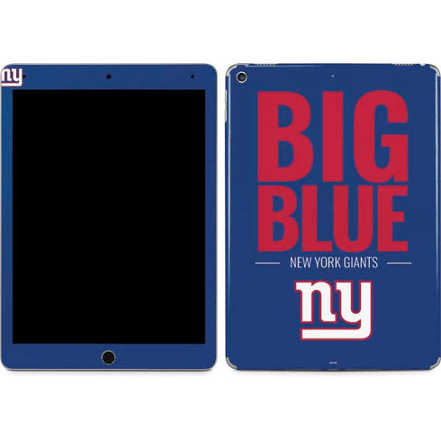 NFL New York Giants Team Motto iPad Skins