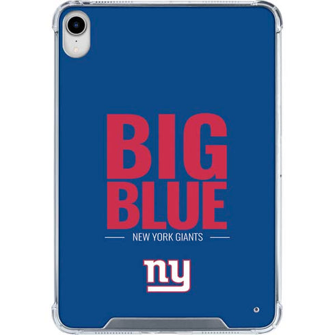 NFL New York Giants Team Motto iPad 11th Gen (2025) Clear Case