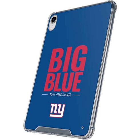 NFL New York Giants Team Motto iPad 11th Gen (2025) Clear Case