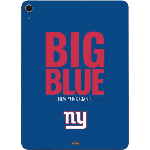 NFL New York Giants Team Motto Apple iPad Air Skin