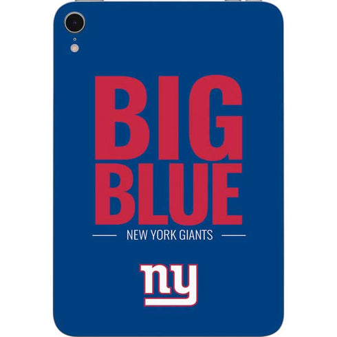 NFL New York Giants Team Motto Apple iPad Mini Skin