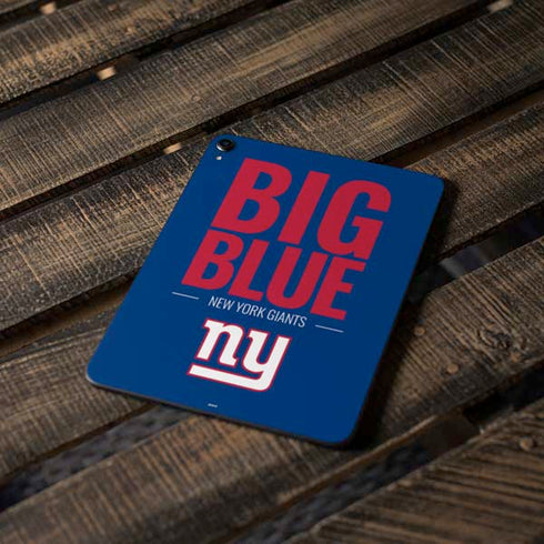 NFL New York Giants Team Motto Apple iPad Pro Skin